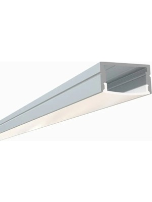 Cata LED Profil Kanal Sıva üstü 18x11mm alüminyum 2mt. aydınlatma dekoratif şerit kanalı armatür linear ışık kare kasa