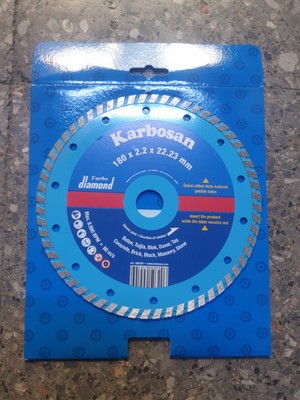 Turbo Elmas Kesici 180*2.2*22.23MM (Beton,tuğla,blok,duvar,taş)