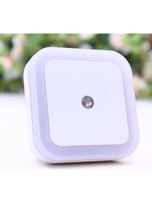 Cata CT-9500 Priz Sistemli Fotoselli Ledli Sensörlü Gece Lambası Beyaz Işık