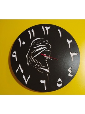 Said Nursi Ahşap Saat  3 Lü Set