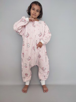 Rukiye Yavuz Pamuk Pazen Pamuk Pazen Çocuk Uyku Tulumu %100PAMUK Çift Kat Pazen 0-8 Yaş 20-24 Derece