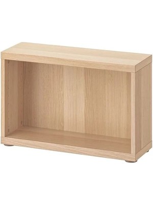 Besta Iskelet Ağartılmış Meşe Görünüm 60 x 20 x 38 Cm