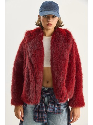 Kadın Premium Suni Kürk Ceket