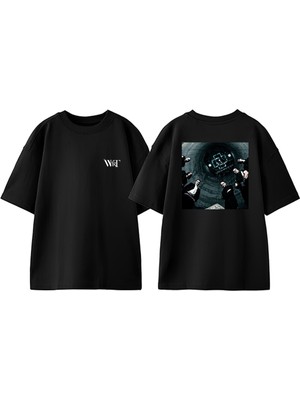 Rammsteın Sonne Tasarım Sırt Baskılı Pamuk Siyah Oversize T-Shirt