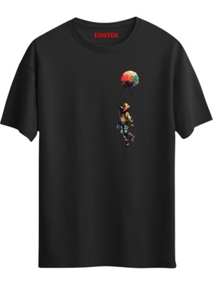 Mystical Ballons Unisex Baskılı Tasarım Tshirt