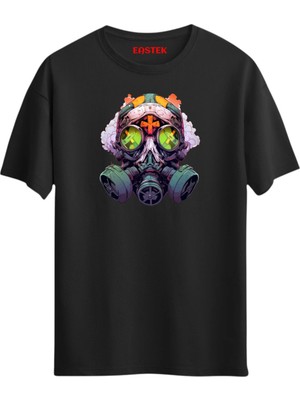 Neon Revolt Baskılı T-Shirt