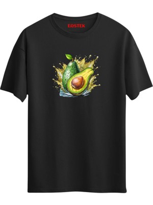 Avocado Essence Baskılı T-Shirt