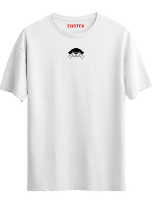 Su Samuru Minimal Baskılı Unisex Regular T-Shirt