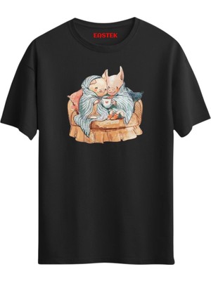 Pig Love T-Shirt, Erkek Tişört, Kadın Tişört, Unisex T-Shirt