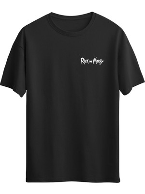 Rick And Morty Baskılı Unisex Regular Kısa Kol T-Shirt