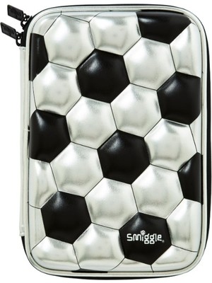 Smıggle Futbol Topu Kabartma Desenli Çift Taraflı Kalem Kutusu
