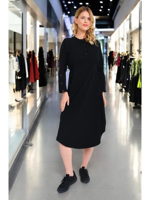 Büzgü Detaylı Yazlık Salaş Elbise