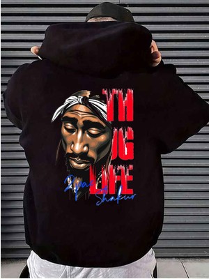 Unisex Kadın Erkek Kapüşonlu Kanguru Cepli Oversize Sweatshirt Hoodie The Ugly Life
