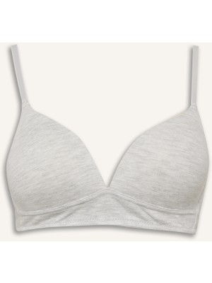 DeFacto Dantel Detaylı Pamuklu Kaplı Pedli Balensiz Bra Fall in Love X9027AZ25AU