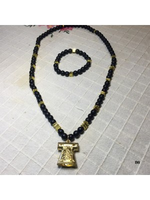 Reina Del Corazen El Yapımı Doğal Cam Taşı Antik Takı – Otantik Tasarım, Tarihî Esintili, Pozitif Enerji ve Koruyucu Etkili