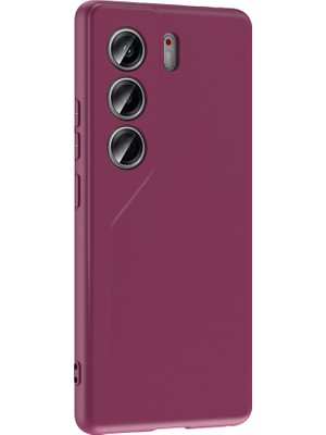Adige Tecno Camon 40 4g Kılıf Lansman Içi Kadife Silikon