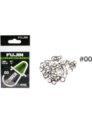 Fujin Power Snap Maket Balık Klipsi 10 Adet 5.2 kg Çeker Değerli Dayanıklı Malzeme