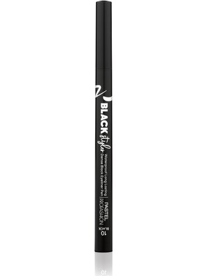 Pastel Profashion Suya Dayanıklı Eyeliner Yoğun Siyah 10 Black Hassas Uçlu Profesyonel Makyaj