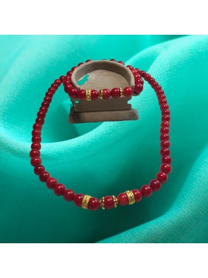 Reina Del Corazen Tarihî Deniz Hazinesi – El Yapımı Doğal Mercan Taşı Kolye & Bileklik, 925 Ayar Gümüş Altın Kaplama Otantik Tasarım