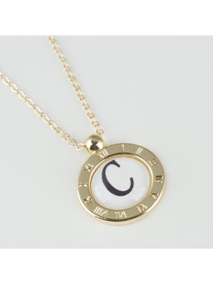 Zero Ds-Derin Seri Sonu Harfli Kolye-C