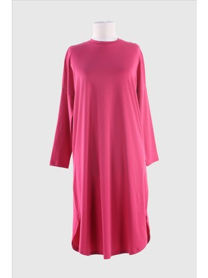 Plistre 2224_Basic Uzun Kollu Tesettür Tunik