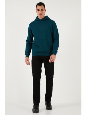 Buratti Streç Pamuklu Comfort Fit Yüksek Bel Boru Paça Jeans Erkek Kot Pantolon 4412C01TEXAS