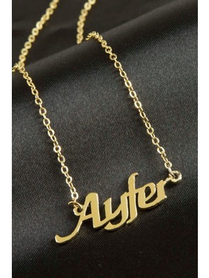 Ds-Derin Ayfer Isimli Kolye -Sarı