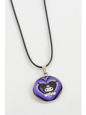 Ds-Derin Çzgflm Karakteri Uçlu Kolye-Renkli