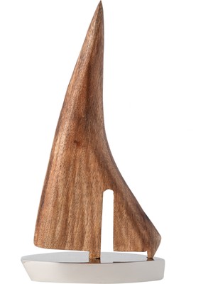 Mudo Home SAIL BOAT BİBLO 18x35CM