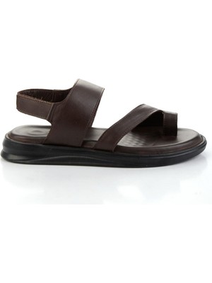 Kahve Leather Erkek Sandalet E05433401043