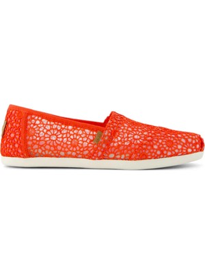 Kadın Espadril / Keten 10016241 10016254 10021935 Toms Alpargata Classic Moroccan Crochet