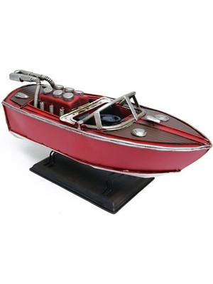 Metal Hız Botu Biblo Dekoratif Hediyelik