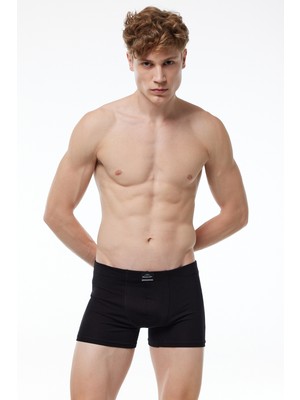 Malabadi Erkek Siyah Premium Collection Modal Boxer 251