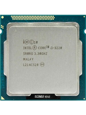 Intel Core I3 3220 3,3 Ghz 3 MB Cache 1155 Pin Tray Işlemci