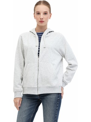 Kinetix Wb 18BELLA-H 5pr Grı Melanj Kadın Eşofman Üstü