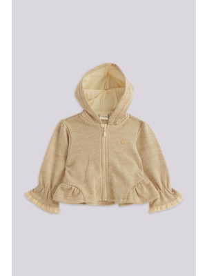 Bg Store Kız Bebek Bej Eşofman Üstü