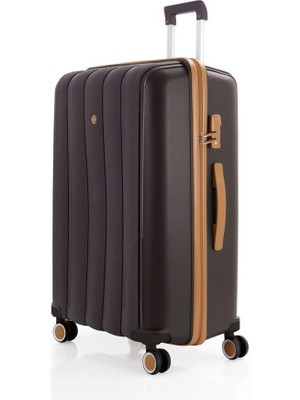 Mçs Orta Boy Kırılmaz Silikon Seyahat Valizi Bavulu V305