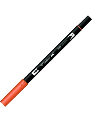 Supertrend Dual Brush Pen Grafik Çizim Kalemi 933 Orange