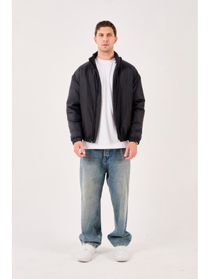 X-2008 Etek Kol Lastikli Fermuarlı Içi Elyaflı Mont