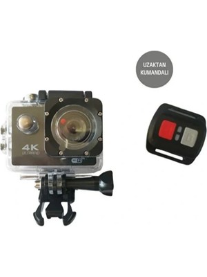 Buğz Kumandalı 4K Wi-Fi Aksiyon Kamerası