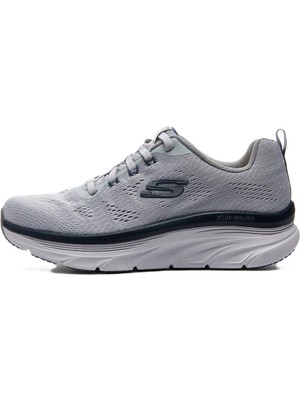 Skechers D'lux Walker-Commuter Memory Foam Mens Walking Shoes Hafızalı Taban Erkek Yürüyüş Ayakkabısı Gri