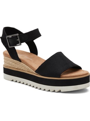 Kadın Sandalet 10017856 10017908 Toms Diana Heavy Canvas