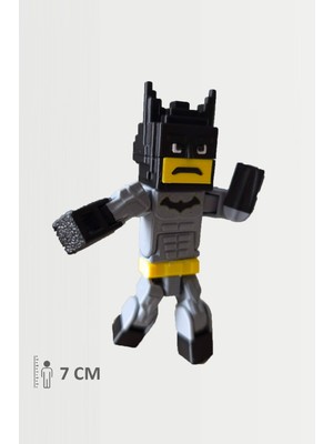 Minecraft Batman Yarasa Adam Bruce Wayne Hareketli Eklemli Figür