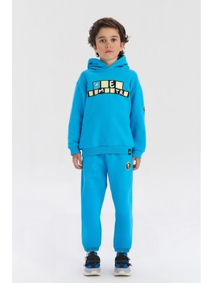 Bg Store Erkek Çocuk Mavi Sweatshirt