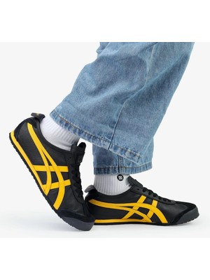 Etayger E-2011 Siyah Sarı Unisex Sneaker Spor Ayakkabı