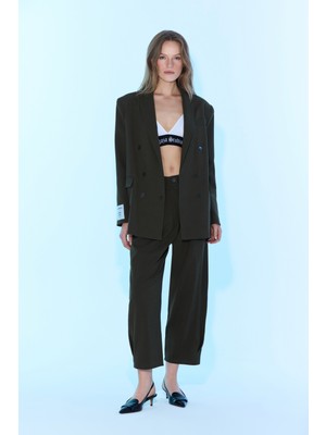 Sagaza Studio SS6058 Hakı Ceket