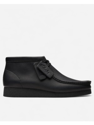 Clarks Wallabeeevo Bt Black Leather, M; 7 Erkek Siyah Bot 26179710