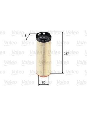 Valeo 585668 - Hava Fıltresı Mercedes C-Class OM646 W204 S204