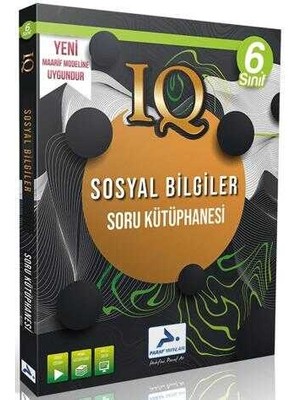 Paraf Yayınları 6. Sınıf Iq Sosyal Bilgiler Soru Kütüphanesi