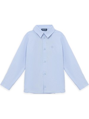 Bg Store Erkek Çocuk Mavi Gömlek